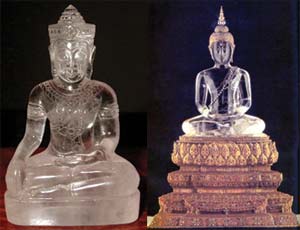 พระแก้วจุ้ยเจีย กรุฮอด ศิลปะเชียงแสน