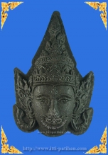 พระลักษณ์หน้าทอง เนื้อมหาว่านดำ พิมพ์ใหญ่